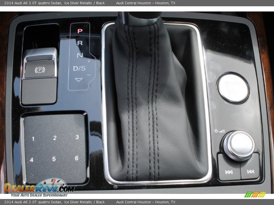 2014 Audi A6 3.0T quattro Sedan Ice Silver Metallic / Black Photo #15