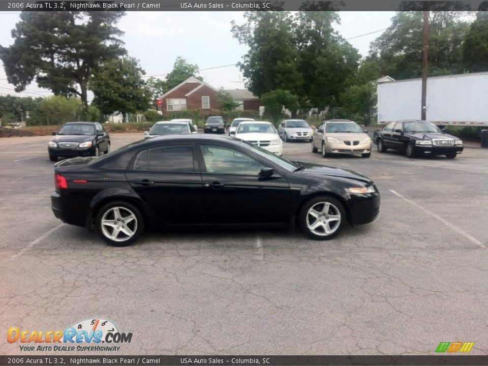 2006 Acura TL 3.2 Nighthawk Black Pearl / Camel Photo #4