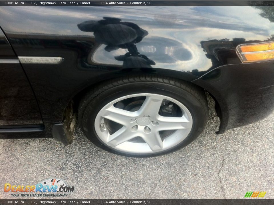 2006 Acura TL 3.2 Nighthawk Black Pearl / Camel Photo #5