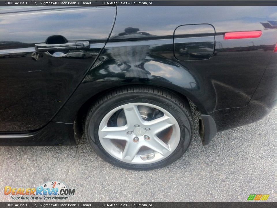 2006 Acura TL 3.2 Nighthawk Black Pearl / Camel Photo #7