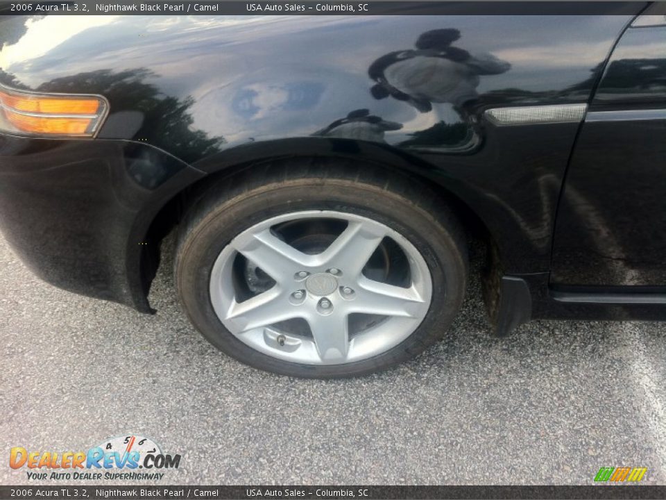 2006 Acura TL 3.2 Nighthawk Black Pearl / Camel Photo #8