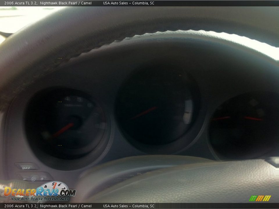 2006 Acura TL 3.2 Nighthawk Black Pearl / Camel Photo #13