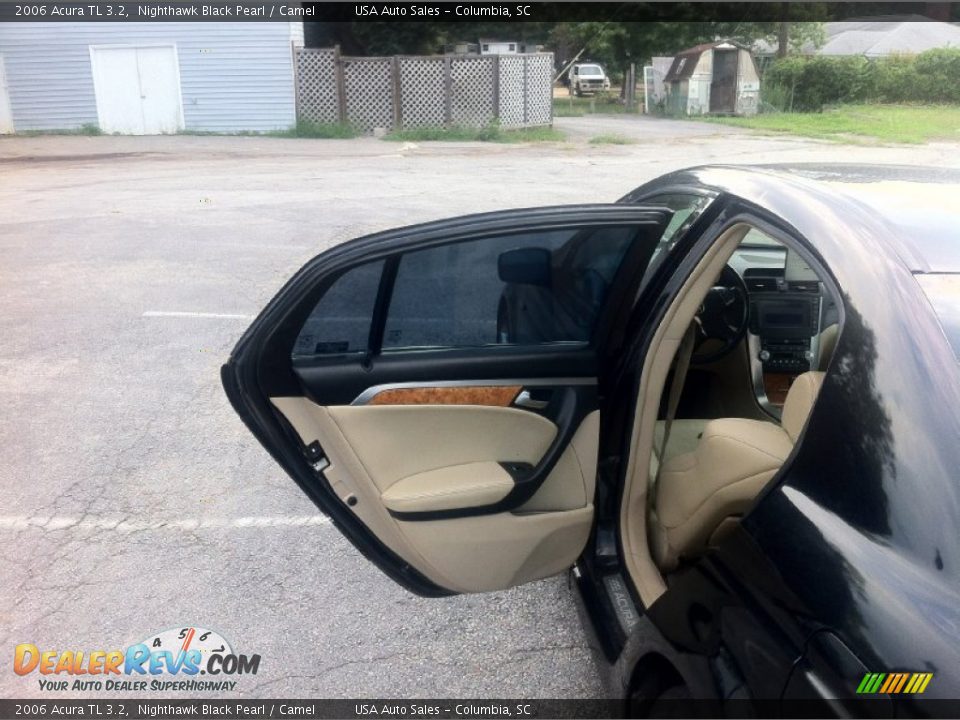2006 Acura TL 3.2 Nighthawk Black Pearl / Camel Photo #14