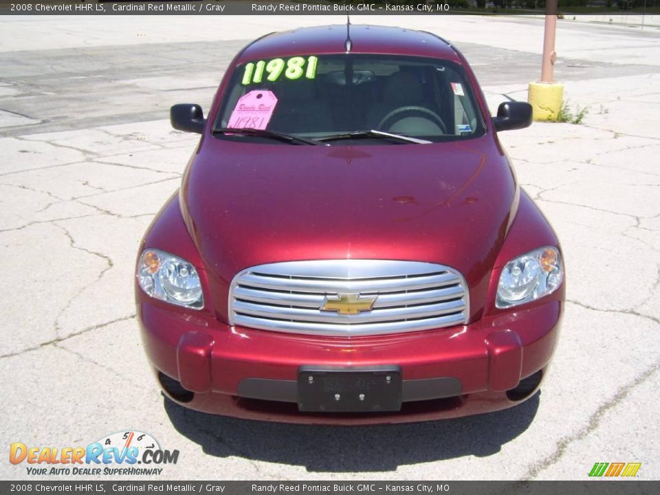 2008 Chevrolet HHR LS Cardinal Red Metallic / Gray Photo #3