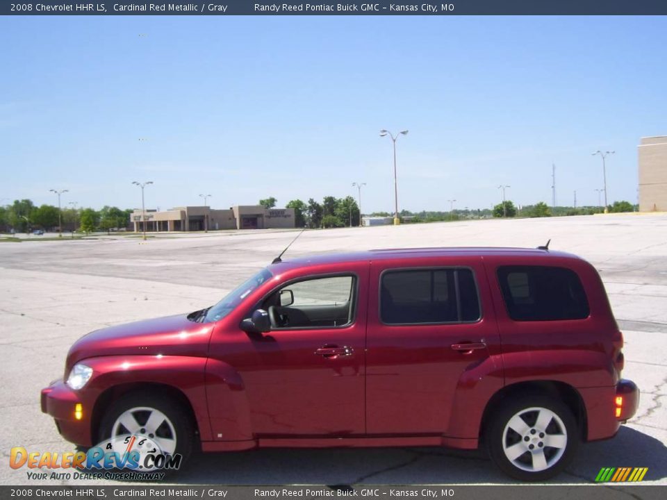 2008 Chevrolet HHR LS Cardinal Red Metallic / Gray Photo #5