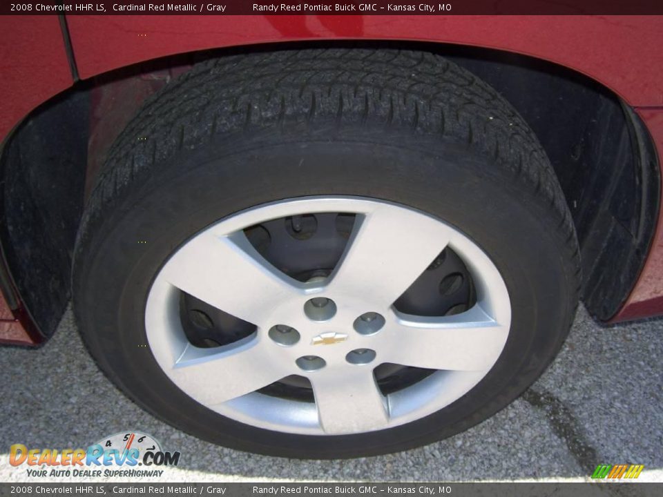2008 Chevrolet HHR LS Cardinal Red Metallic / Gray Photo #9