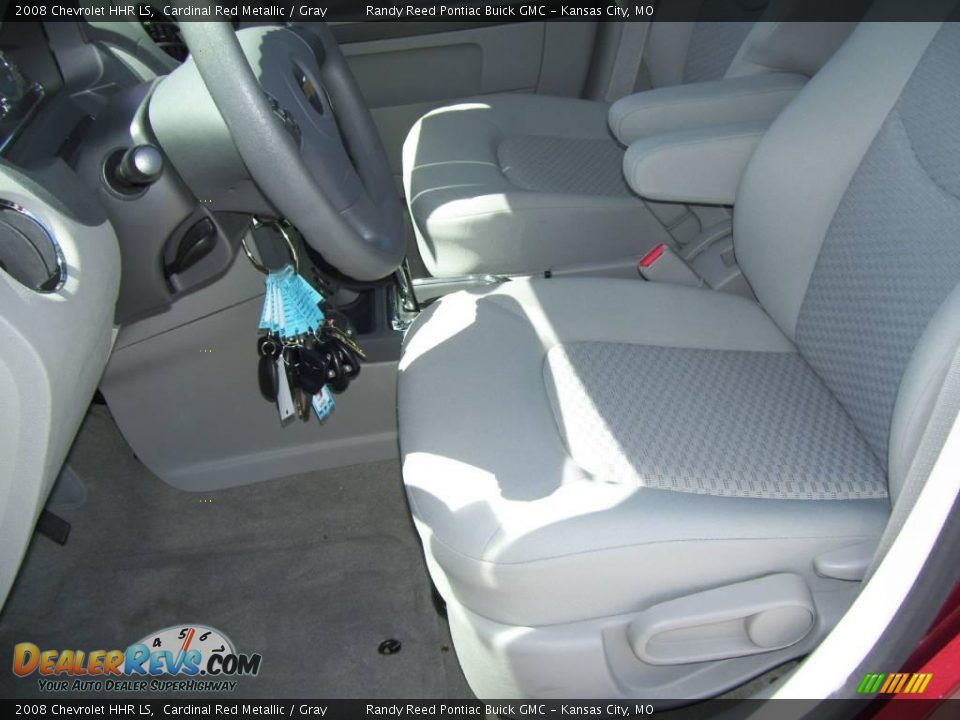2008 Chevrolet HHR LS Cardinal Red Metallic / Gray Photo #10