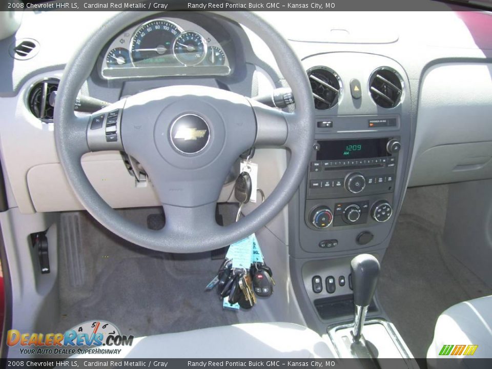 2008 Chevrolet HHR LS Cardinal Red Metallic / Gray Photo #13