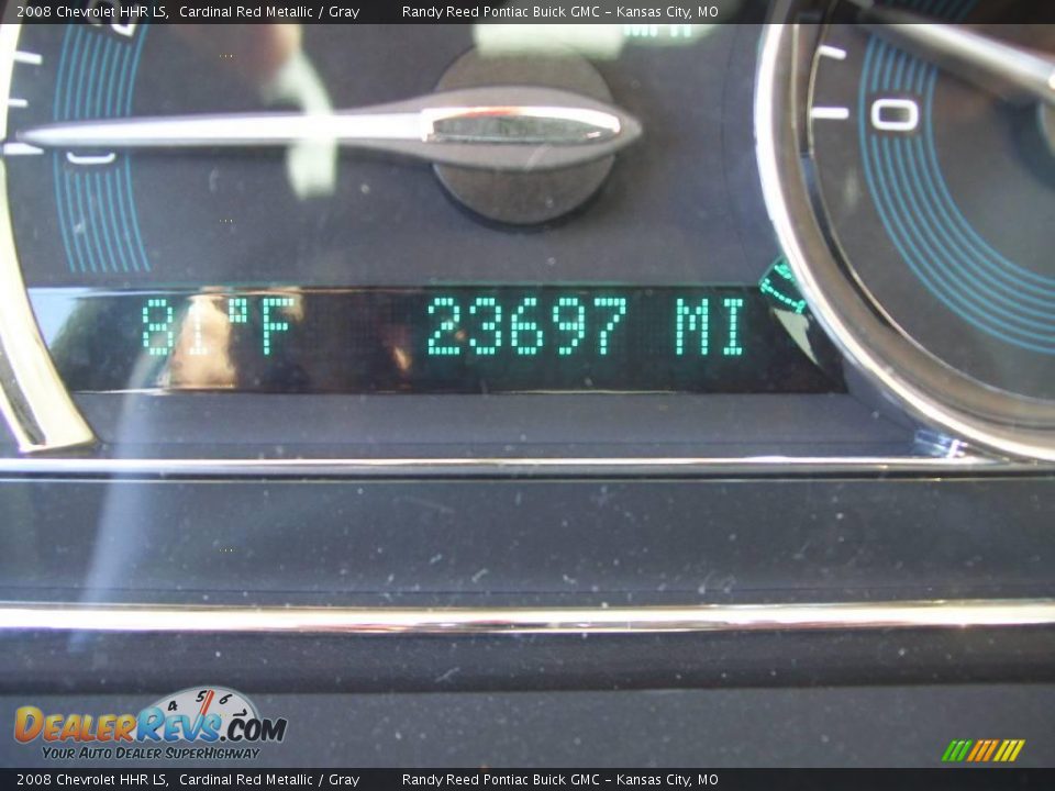 2008 Chevrolet HHR LS Cardinal Red Metallic / Gray Photo #15