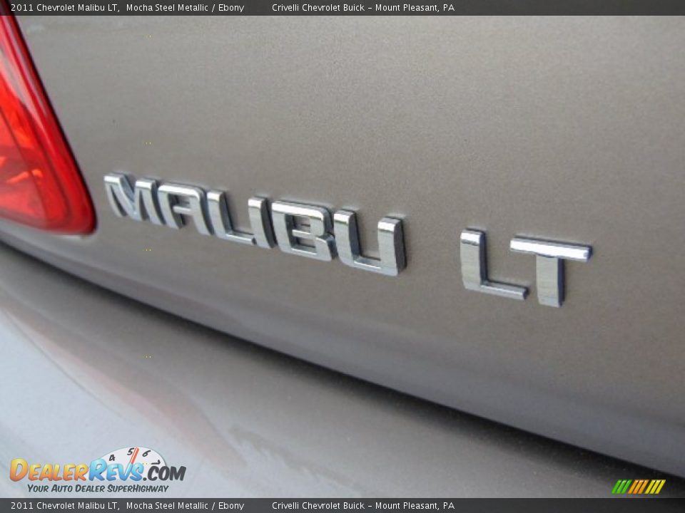 2011 Chevrolet Malibu LT Mocha Steel Metallic / Ebony Photo #7