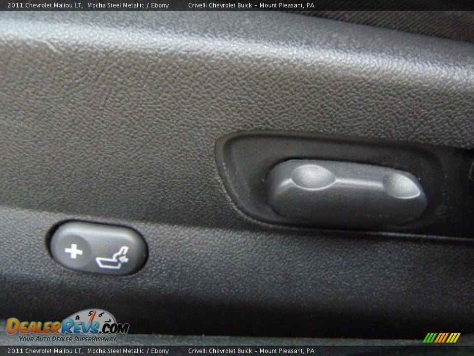 2011 Chevrolet Malibu LT Mocha Steel Metallic / Ebony Photo #16