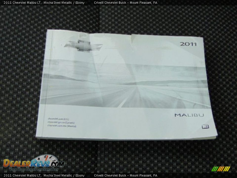 2011 Chevrolet Malibu LT Mocha Steel Metallic / Ebony Photo #30
