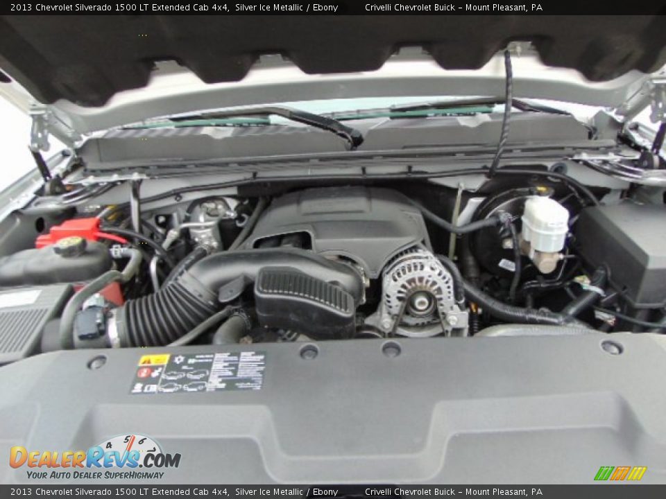 2013 Chevrolet Silverado 1500 LT Extended Cab 4x4 5.3 Liter OHV 16-Valve VVT Flex-Fuel Vortec V8 Engine Photo #17