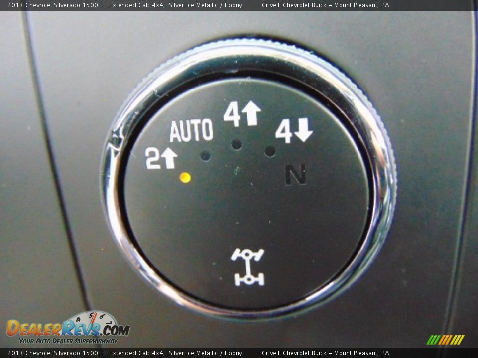 Controls of 2013 Chevrolet Silverado 1500 LT Extended Cab 4x4 Photo #32