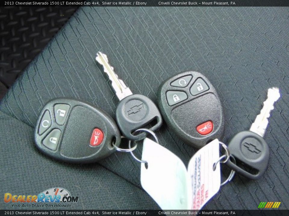 Keys of 2013 Chevrolet Silverado 1500 LT Extended Cab 4x4 Photo #33