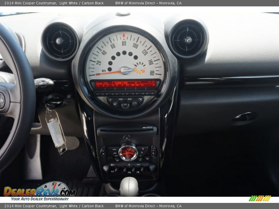 2014 Mini Cooper Countryman Light White / Carbon Black Photo #7