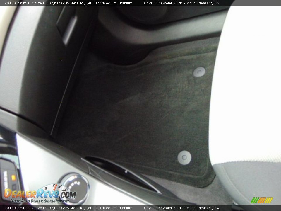 2013 Chevrolet Cruze LS Cyber Gray Metallic / Jet Black/Medium Titanium Photo #15