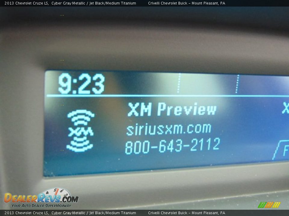 2013 Chevrolet Cruze LS Cyber Gray Metallic / Jet Black/Medium Titanium Photo #17