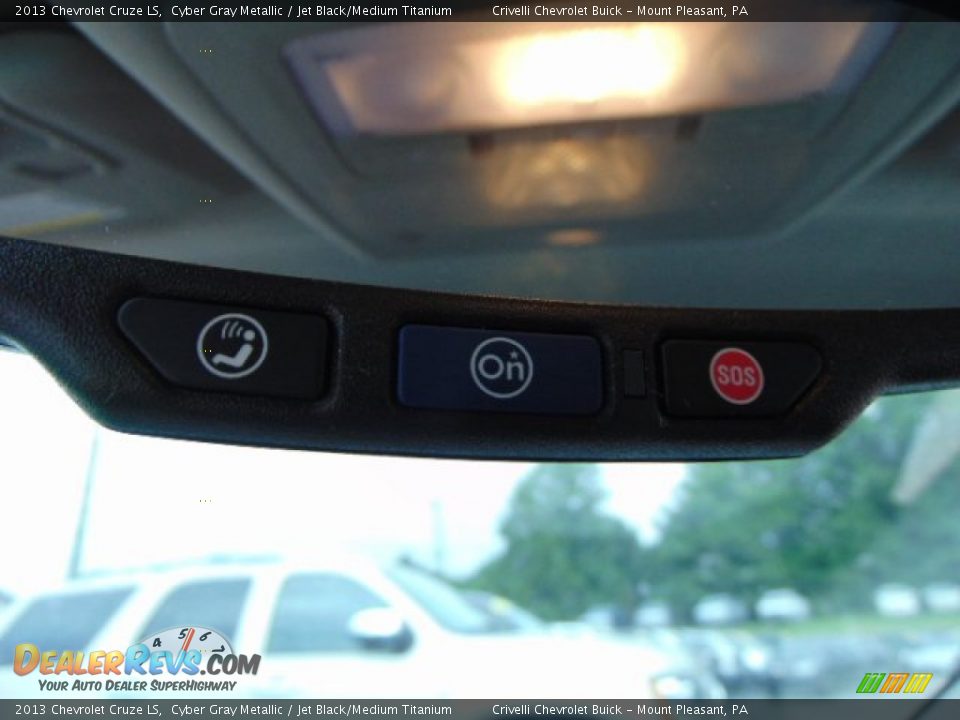 2013 Chevrolet Cruze LS Cyber Gray Metallic / Jet Black/Medium Titanium Photo #18