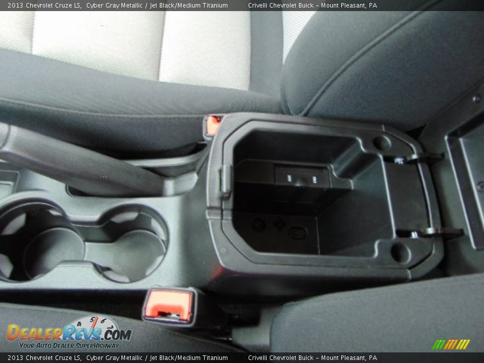 2013 Chevrolet Cruze LS Cyber Gray Metallic / Jet Black/Medium Titanium Photo #20