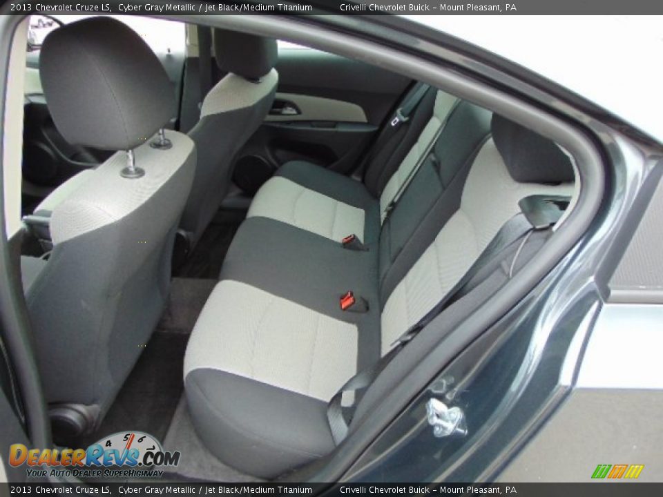 2013 Chevrolet Cruze LS Cyber Gray Metallic / Jet Black/Medium Titanium Photo #23