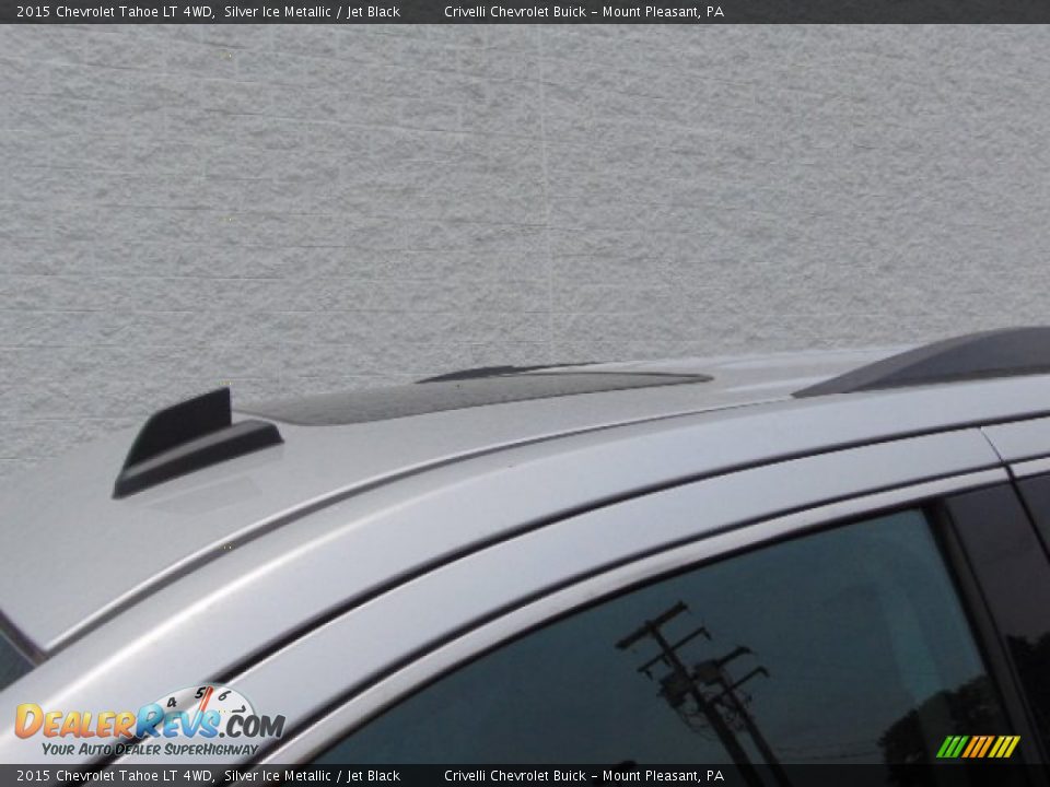 2015 Chevrolet Tahoe LT 4WD Silver Ice Metallic / Jet Black Photo #3