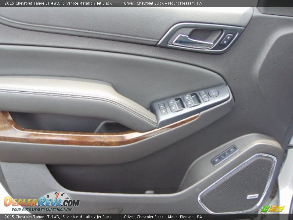 2015 Chevrolet Tahoe LT 4WD Silver Ice Metallic / Jet Black Photo #11