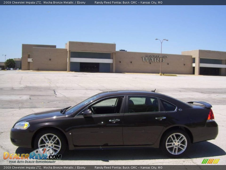 2009 Chevrolet Impala LTZ Mocha Bronze Metallic / Ebony Photo #5