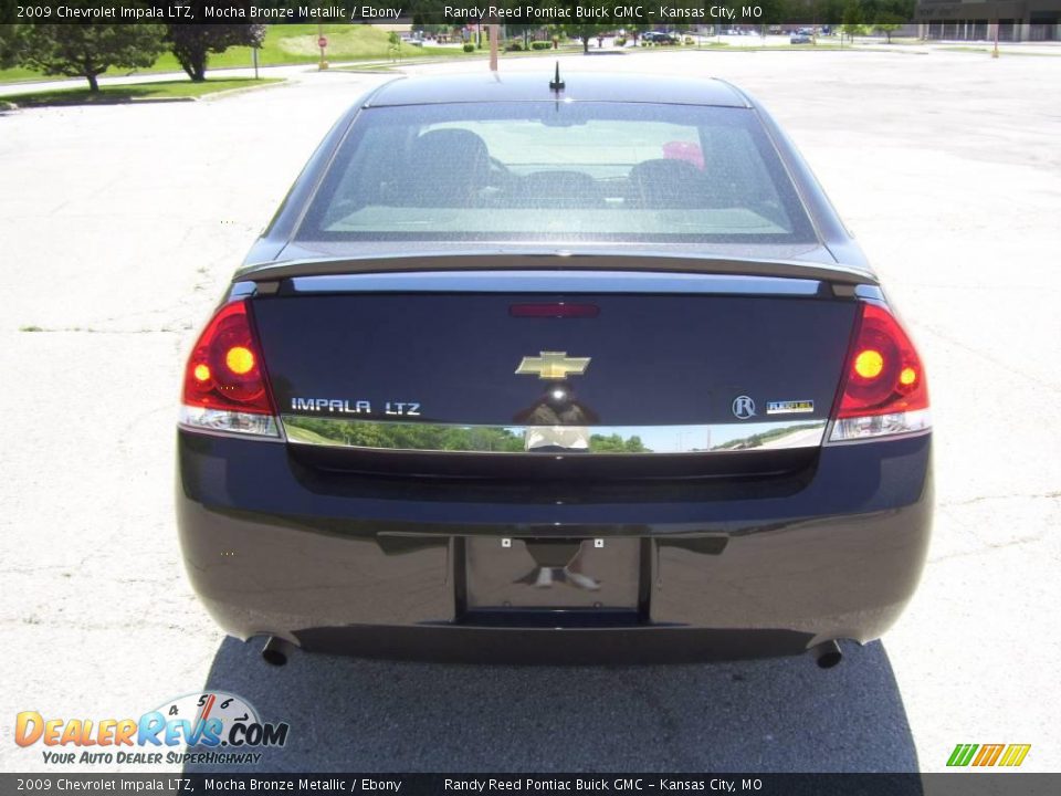 2009 Chevrolet Impala LTZ Mocha Bronze Metallic / Ebony Photo #7