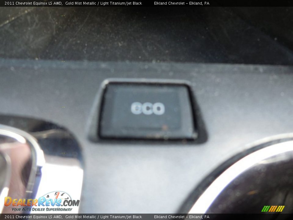2011 Chevrolet Equinox LS AWD Gold Mist Metallic / Light Titanium/Jet Black Photo #26