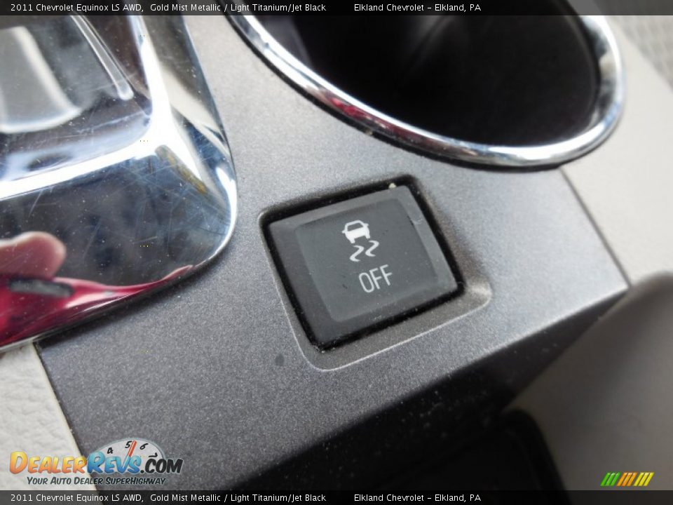 2011 Chevrolet Equinox LS AWD Gold Mist Metallic / Light Titanium/Jet Black Photo #27
