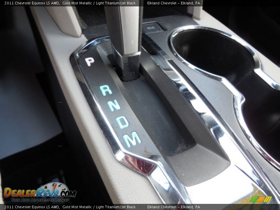2011 Chevrolet Equinox LS AWD Gold Mist Metallic / Light Titanium/Jet Black Photo #29