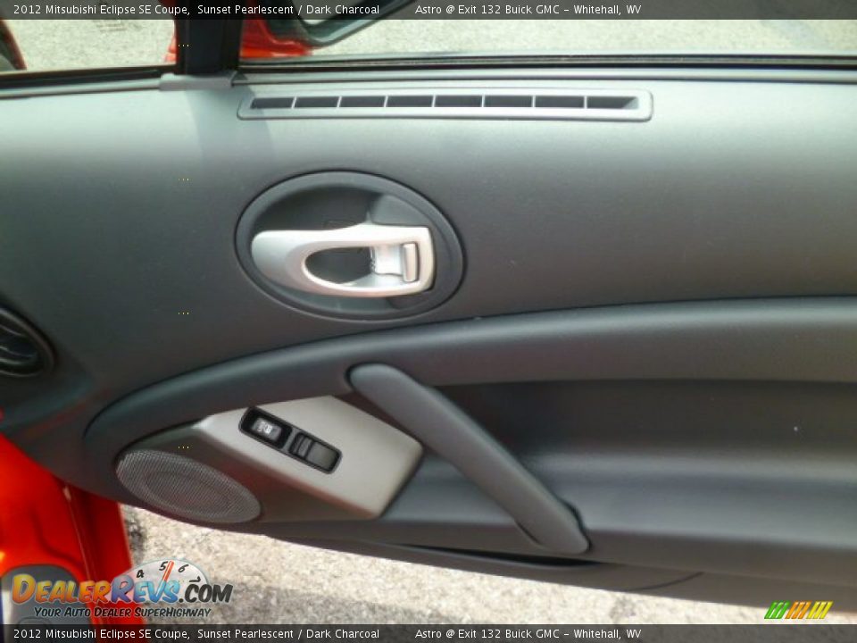 2012 Mitsubishi Eclipse SE Coupe Sunset Pearlescent / Dark Charcoal Photo #11