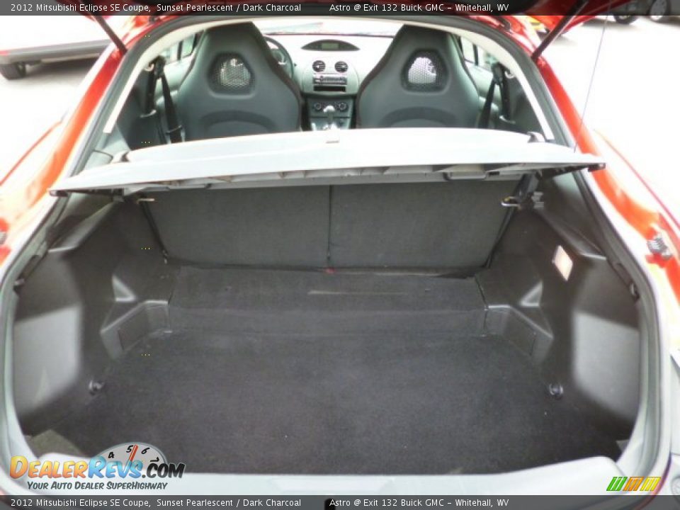 2012 Mitsubishi Eclipse SE Coupe Sunset Pearlescent / Dark Charcoal Photo #14