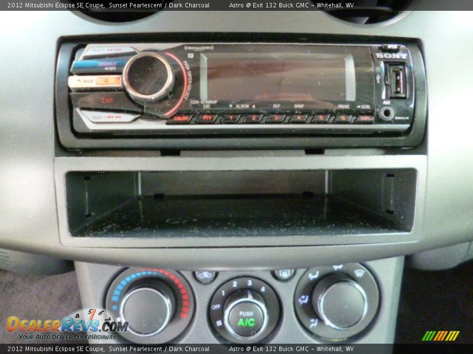 2012 Mitsubishi Eclipse SE Coupe Sunset Pearlescent / Dark Charcoal Photo #19