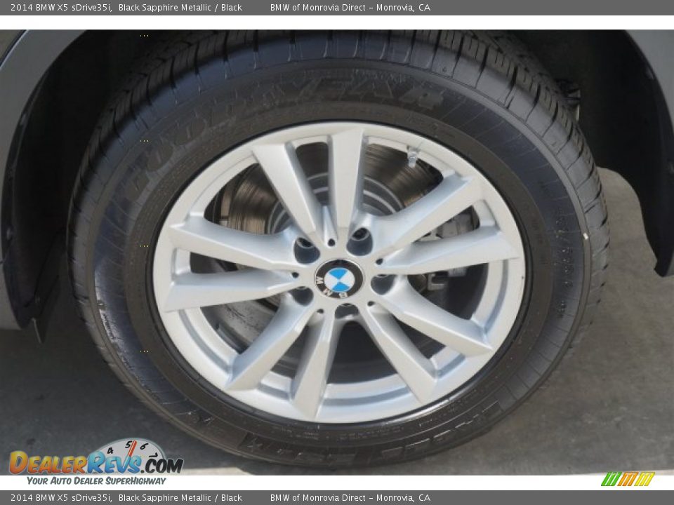 2014 BMW X5 sDrive35i Black Sapphire Metallic / Black Photo #4