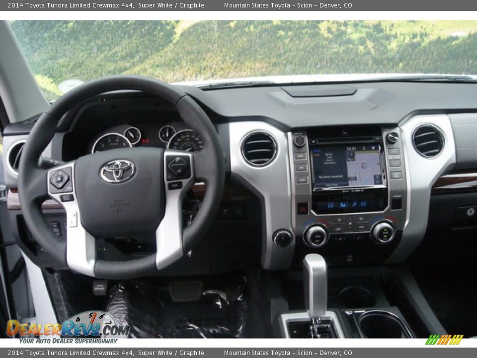 Dashboard of 2014 Toyota Tundra Limited Crewmax 4x4 Photo #6