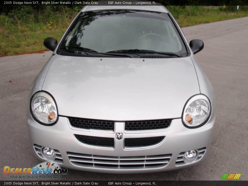 2005 Dodge Neon SXT Bright Silver Metallic / Dark Slate Gray Photo #5