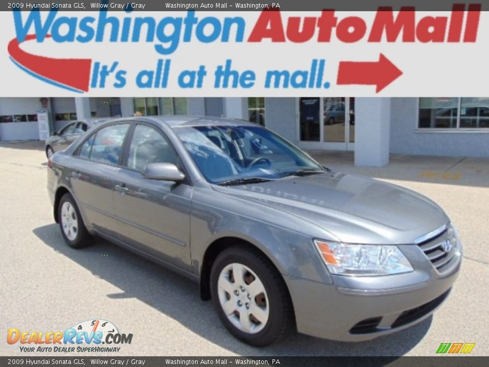 2009 Hyundai Sonata GLS Willow Gray / Gray Photo #1