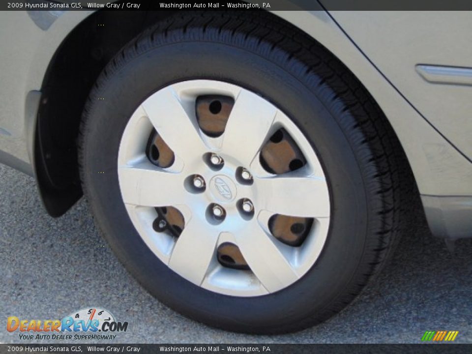2009 Hyundai Sonata GLS Willow Gray / Gray Photo #3