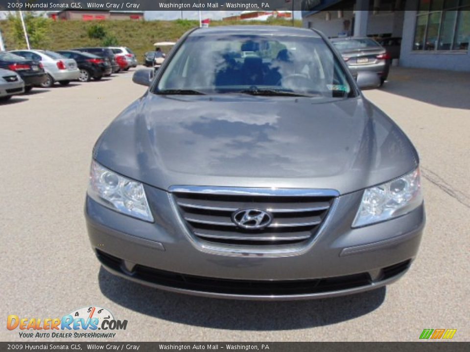 2009 Hyundai Sonata GLS Willow Gray / Gray Photo #4