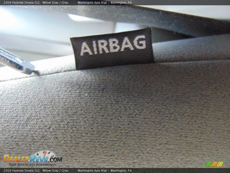 2009 Hyundai Sonata GLS Willow Gray / Gray Photo #11