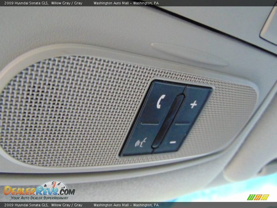 2009 Hyundai Sonata GLS Willow Gray / Gray Photo #12