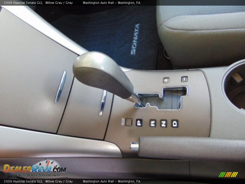 2009 Hyundai Sonata GLS Willow Gray / Gray Photo #14
