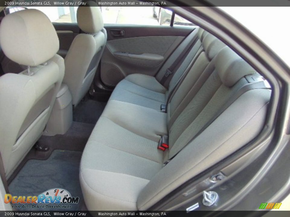 2009 Hyundai Sonata GLS Willow Gray / Gray Photo #17