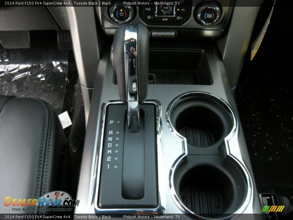 2014 Ford F150 FX4 SuperCrew 4x4 Tuxedo Black / Black Photo #32