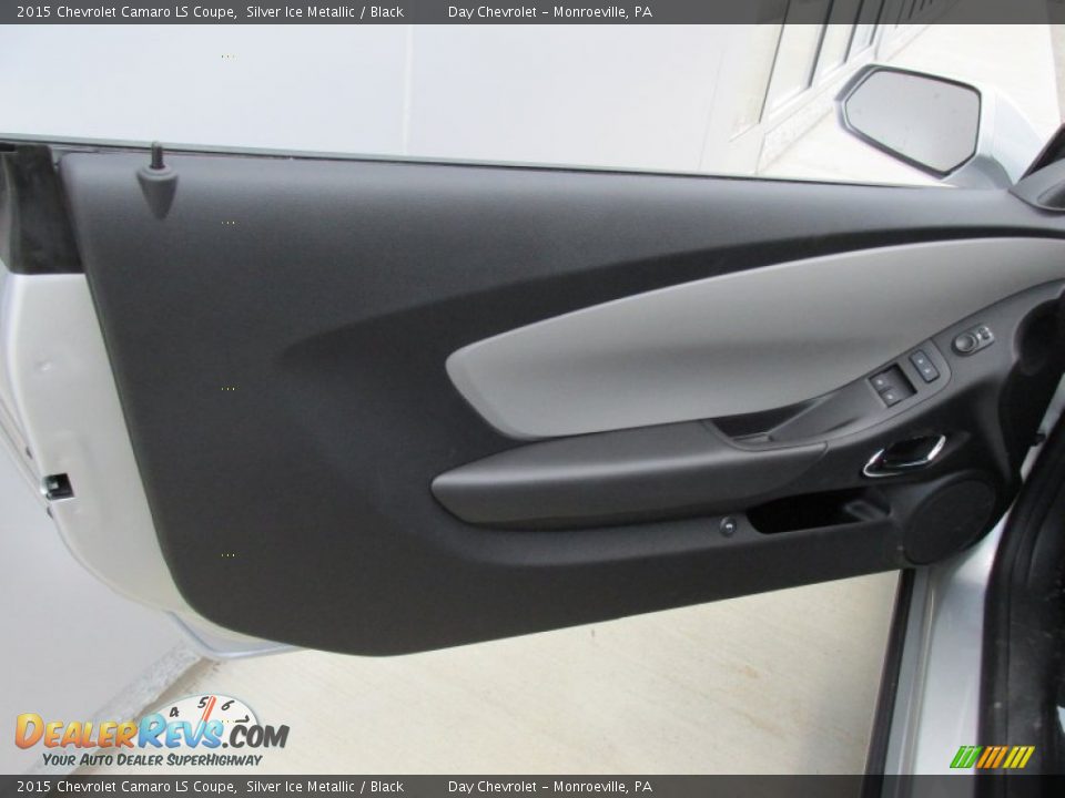 2015 Chevrolet Camaro LS Coupe Silver Ice Metallic / Black Photo #10