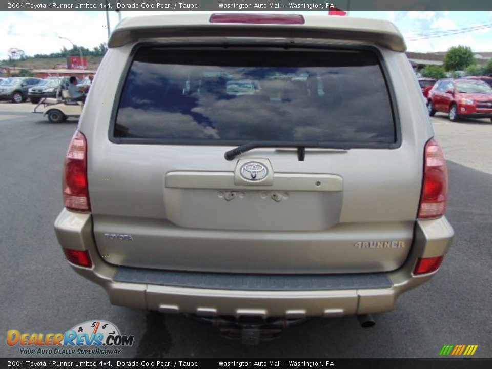 2004 Toyota 4Runner Limited 4x4 Dorado Gold Pearl / Taupe Photo #8