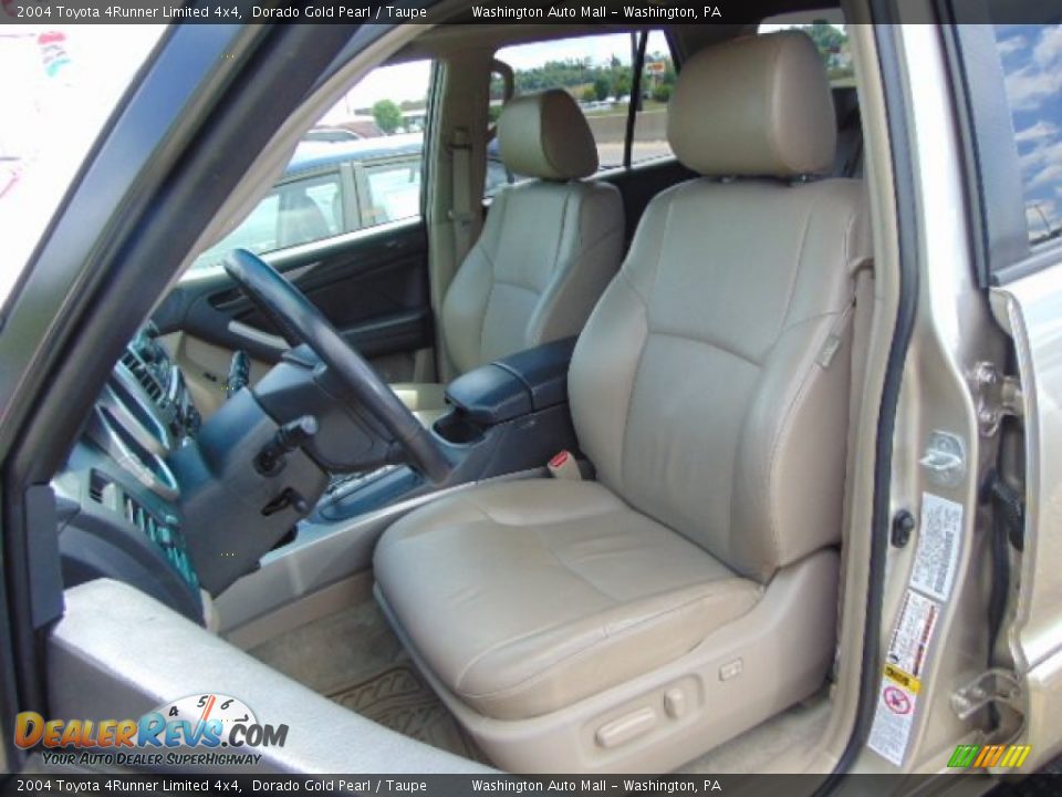 2004 Toyota 4Runner Limited 4x4 Dorado Gold Pearl / Taupe Photo #11