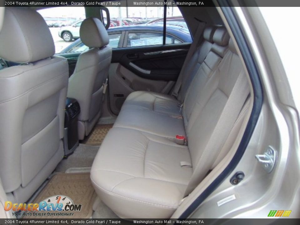 2004 Toyota 4Runner Limited 4x4 Dorado Gold Pearl / Taupe Photo #16